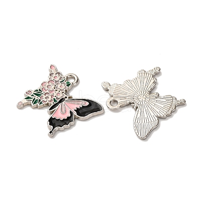 Alloy Enamel Pendants X1-FIND-H051-01B-P-1