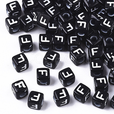 Opaque Acrylic Beads LS-X-SACR-N002-01F-1