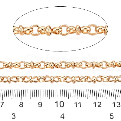 Iron Round Ring Link Chains CH-T005-09KCG-1