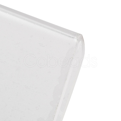 Acrylic Slant Back Price Frame LS-ODIS-XCP0001-28-1