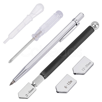 Alloy Glass Cutter Tool Sets TOOL-WH0125-114-1