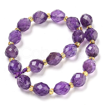 Natural Amethyst Beads Strands G-N342-54-1
