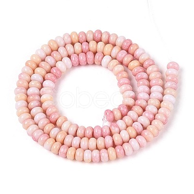 Ombre Effect Dyed Glass Beads Strands GLAA-T030-07A-03-1