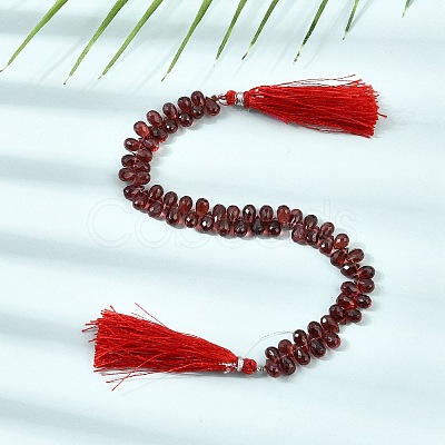 Natural Garnet Beads Strands GG-NH0010-B01-01-1