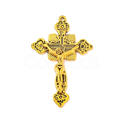 Tibetan Style Alloy Pendants TIBEP-3035-AG-NR-1