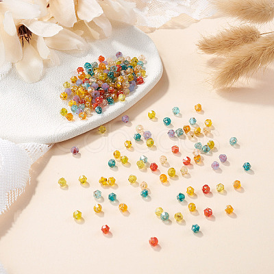 Picasso Baking Paint Glass Seed Beads SEED-TA0001-62M-1