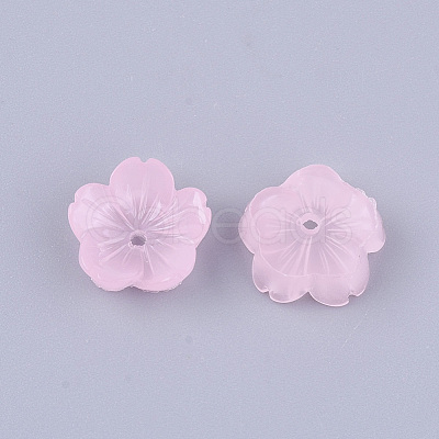 Resin Bead Caps X-RESI-T040-025-1