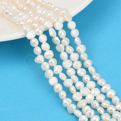 Natural Cultured Freshwater Pearl Beads Strands PEAR-P064-19G-06A-1