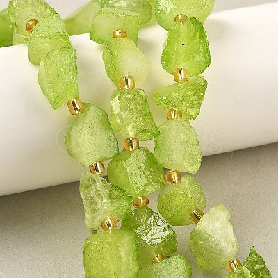 Raw Rough Natural Quartz Crystal Beads Strands G-Z131-J01-09-1