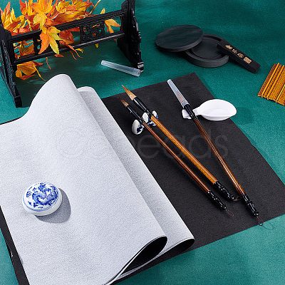 10Pcs Chinese Calligraphy Brush Water Writing Magic Cloth AJEW-PH0004-93A-1