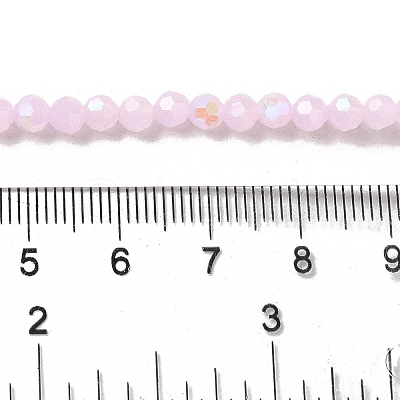Imitation Jade Glass Beads Strands EGLA-A035-J4mm-L02-1
