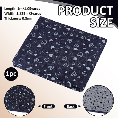 Cotton Denim Fabric DIY-WH0504-872C-1