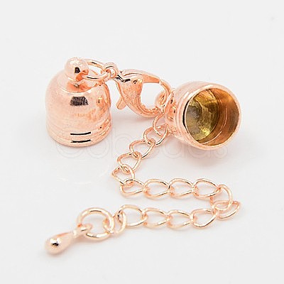 Brass Chain Extender KK-K001-7mm-M-1