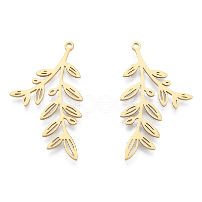 201 Stainless Steel Pendants STAS-N090-LA968-2-1