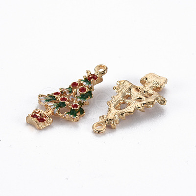 Alloy Enamel Pendants ENAM-S126-039-NR-1