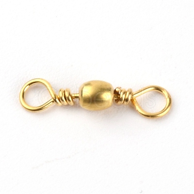 Brass Fishing Rolling Bearing Connector FIND-WH0075-98B-G-1
