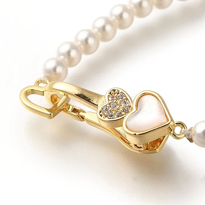 Brass Fold Over Clasps KK-H480-15G-1