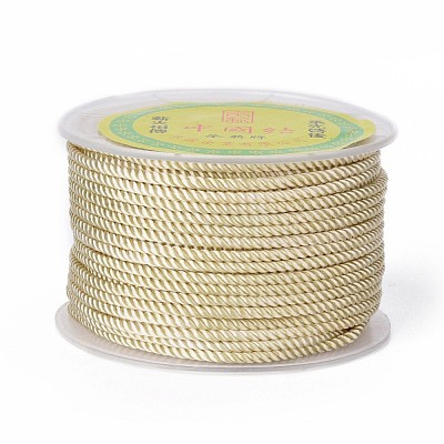 Polyester Milan Cord for DIY Jewelry Craft Making OCOR-F011-D08-1