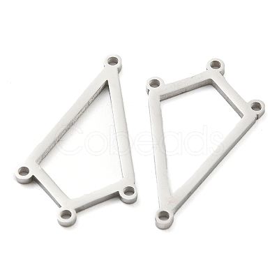 Non-Tarnish 304 Stainless Steel Chandelier Component Links STAS-B056-07P-03-1