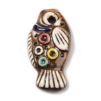 Handmade Porcelain Big Pendants LS-PORC-Z003-01A-1