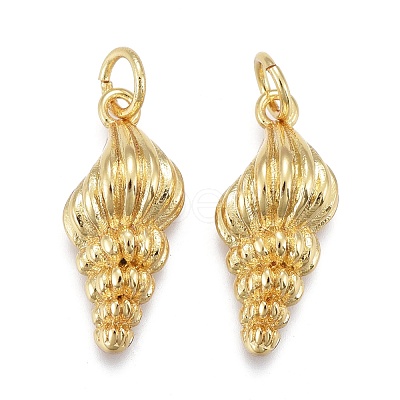 Brass Pendants ZIRC-M108-58G-1