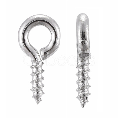 Iron Screw Eye Pin Peg Bails X-E561Y-1