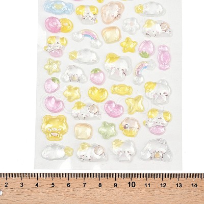 PET 3D Puffy Stickers STIC-NH0001-01A-1