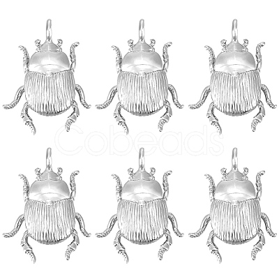 10Pcs Brass Pendants KK-BBC0023-97-1
