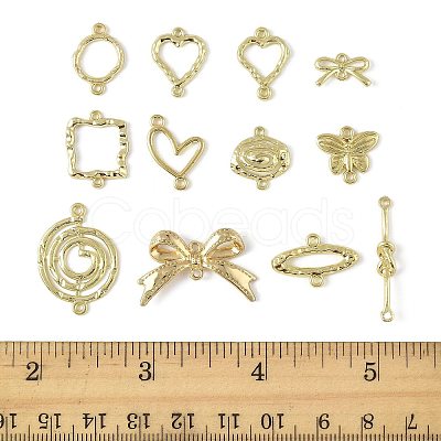 24Pcs 12 Styles Alloy Links/Connectors FIND-FS0004-65-1