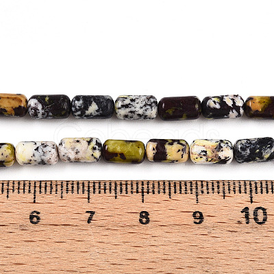 Natural Yellow Turquoise(Jasper) Beads Strands G-N346-01A-15-1
