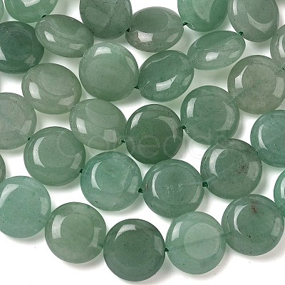 Natural Green Aventurine Beads Strands G-L648-B24-15mm-01-1