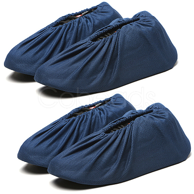 Polyester Silent Non-slip Shoe Covers AJEW-WH20067-116A-1