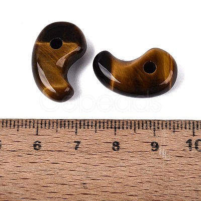 Natural Tiger Eye Pendants G-S294-07B-11-1
