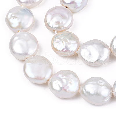 Baroque Natural Keshi Pearl Beads Strands PEAR-S018-07A-1