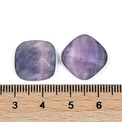 Natural Colorful Fluorite Cabochons G-I370-04A-1