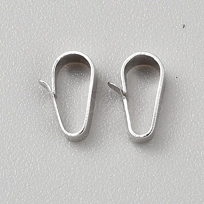 925 Sterling Silver Snap on Bails LS-STER-WH0062-008P-02-1