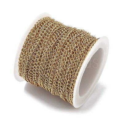 304 Stainless Steel Curb Chains CHS-K018-30G-1