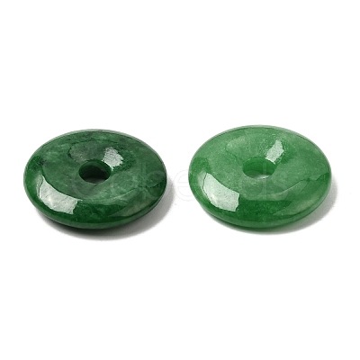 Natural Myanmar Jade Dyed Pendants G-C283-07-1