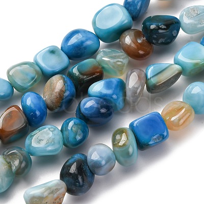 Natural Agate Beads Strands G-RM241227-03-1