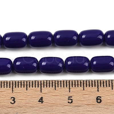 Opaque Glass Beads Strands X-GLAA-Z015-02D-1