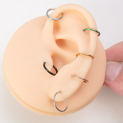 316L Surgical Stainless Steel Cartilage Earrings WGCE3BC-04-1