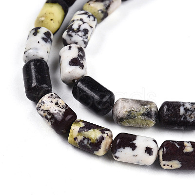 Natural Yellow Turquoise(Jasper) Beads Strands G-N346-01B-15-1