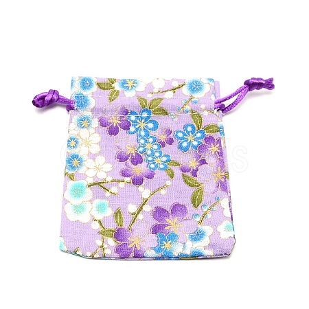 Cotton and Linen Cloth Packing Pouches ABAG-WH0028-05A-02-1