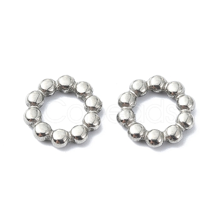 Non-Tarnish 304 Stainless Steel Linking Rings STAS-Z066-08P-1