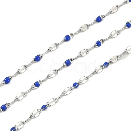 Brass Dapped Chains AJEW-Q153-02P-14-1