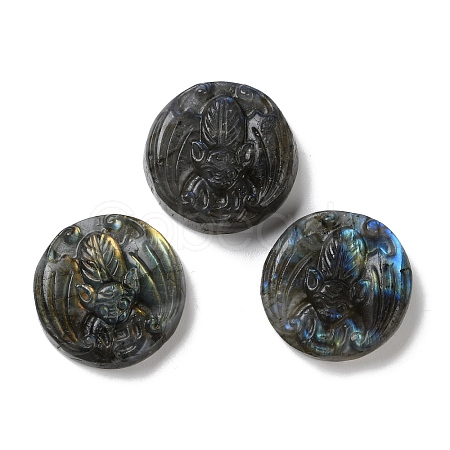 Natural Labradorite Cabochons G-I368-B01-1