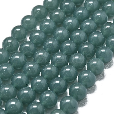 Natural Malaysia Jade Beads Strands G-L645-C01-14mm-04-1