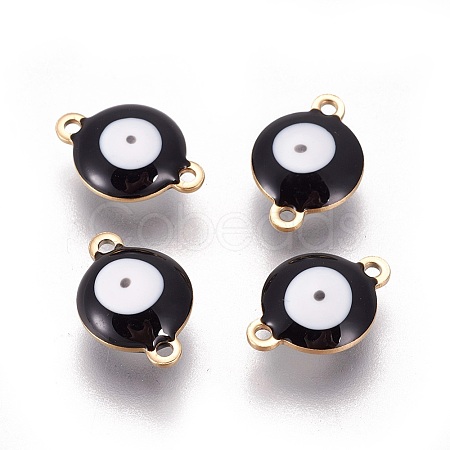 Ion Plating(IP) 304 Stainless Steel Enamel Links connectors LS-STAS-F206-02G-C05-1