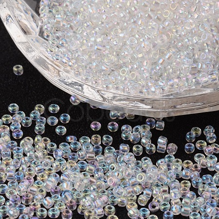 12/0 Grade A Round Glass Seed Beads SEED-Q010-F533-1