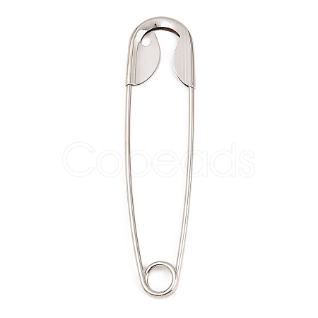 Iron Extra Large Safety Pin Brooches LS-IFIN-P043-01P-1